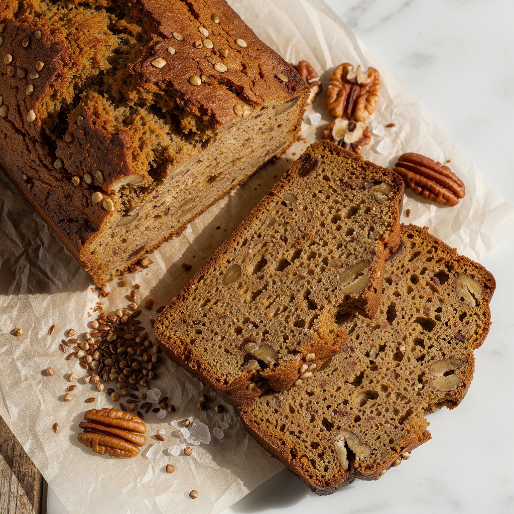 Banana Buckwheat Bread