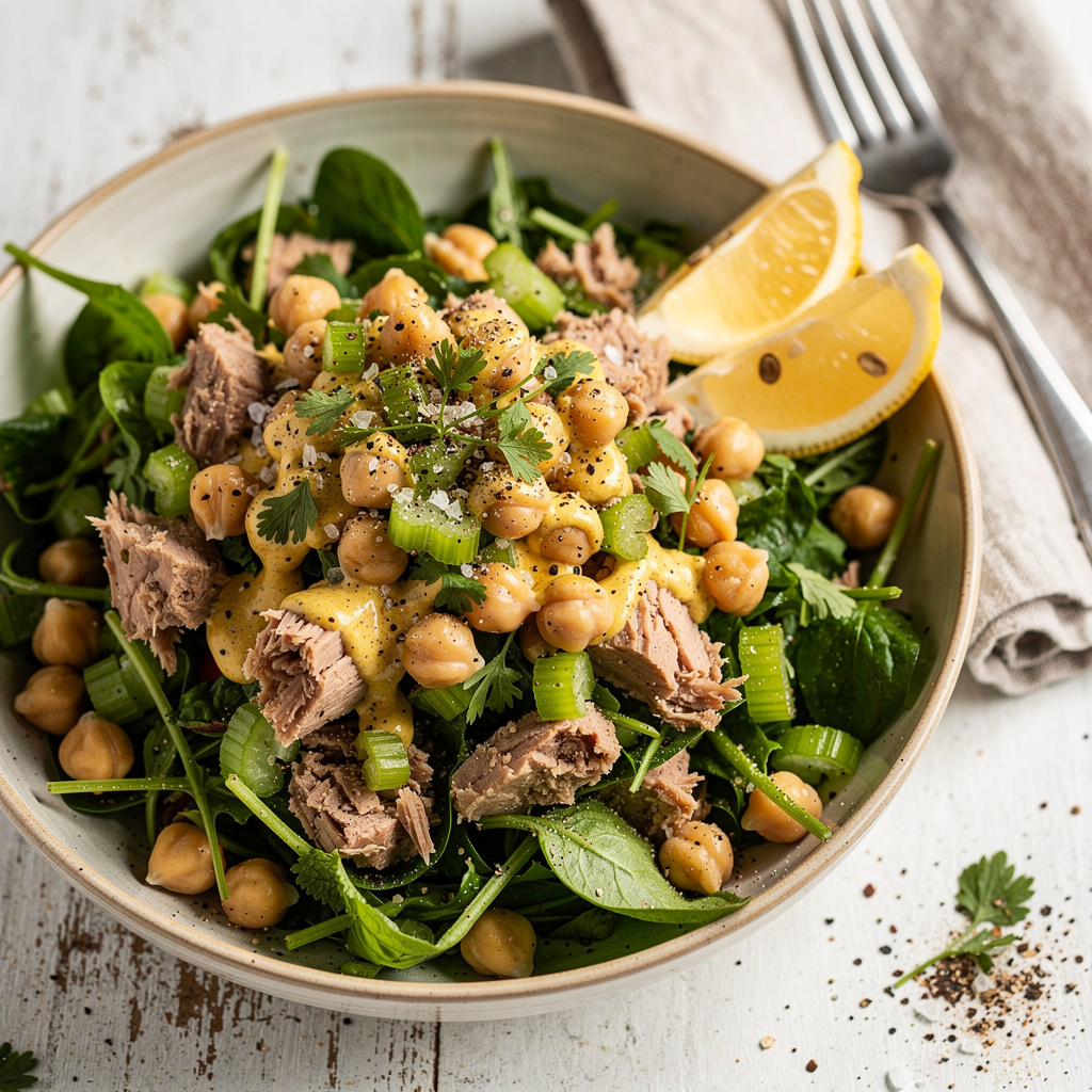 Tuna and Chickpea Salad
