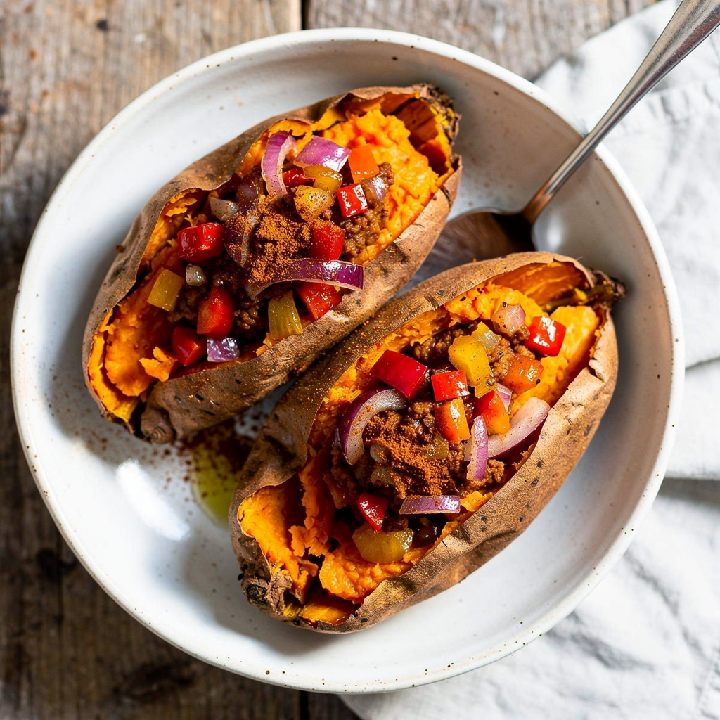 Southwest Stuffed Sweet Potatoes