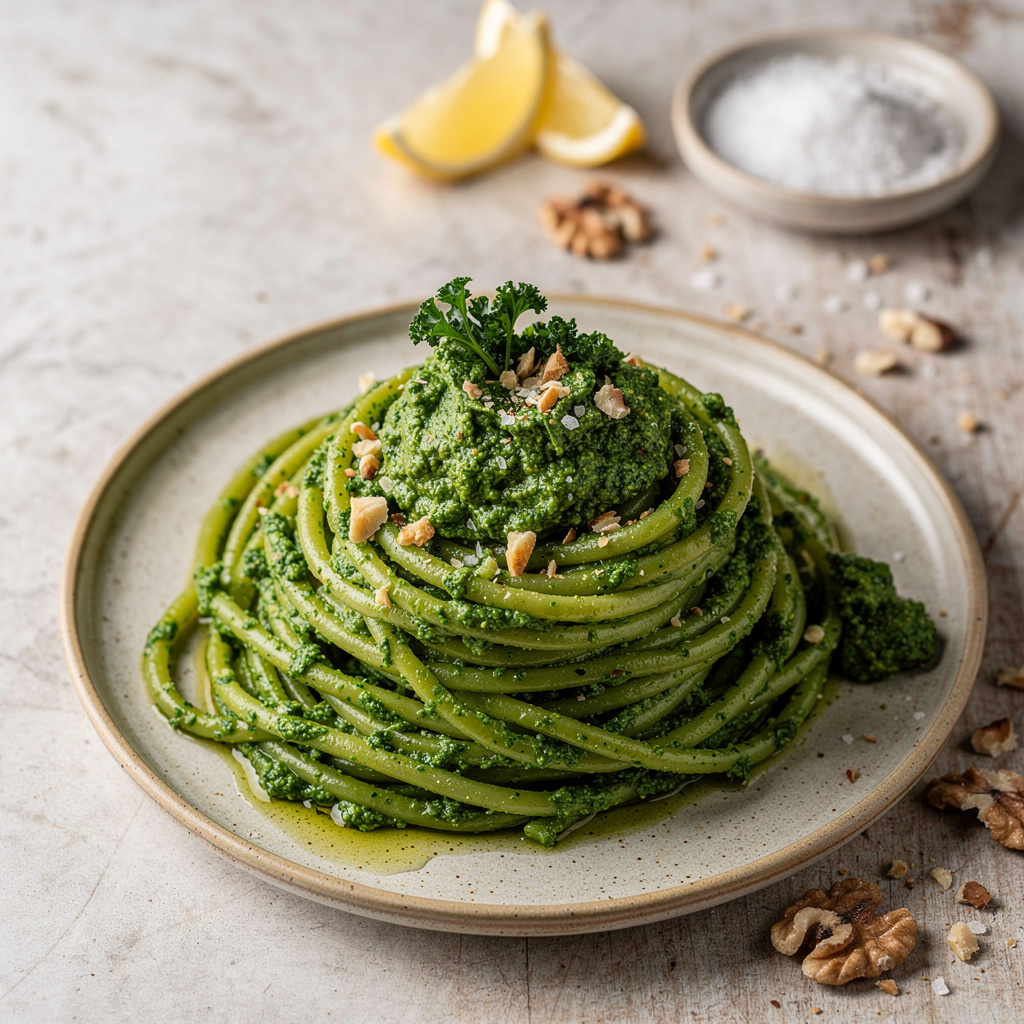 Kale Pesto (in 5 minutes!)