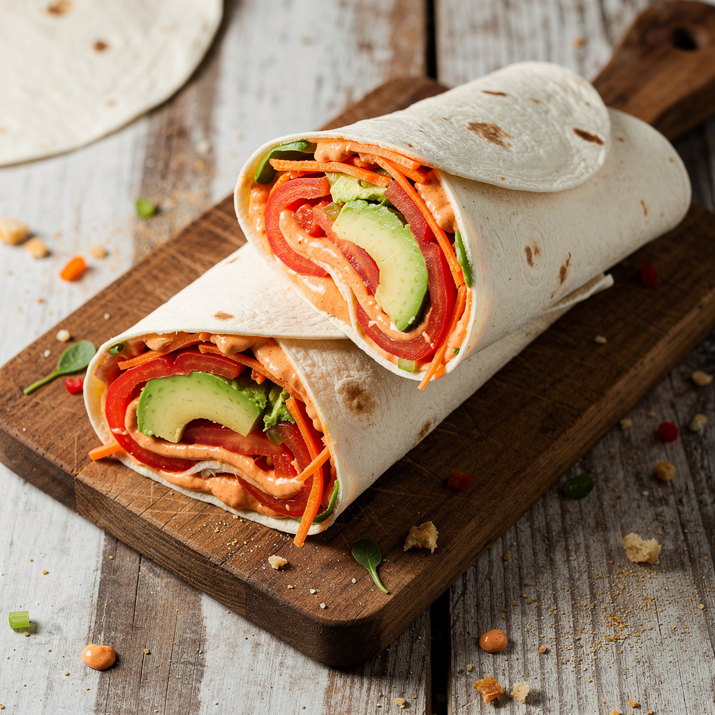 Favorite Veggie Wrap Recipe