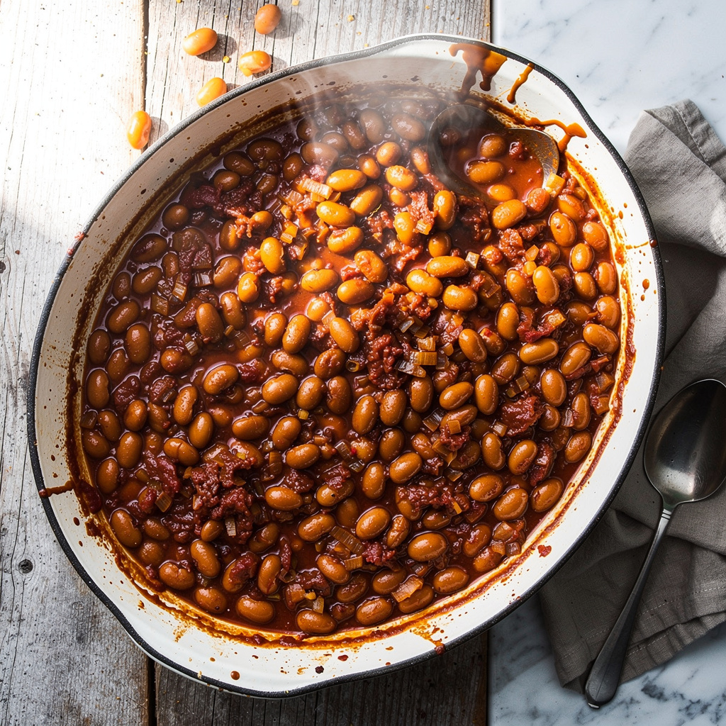 Slow-Cooker Baked Beans