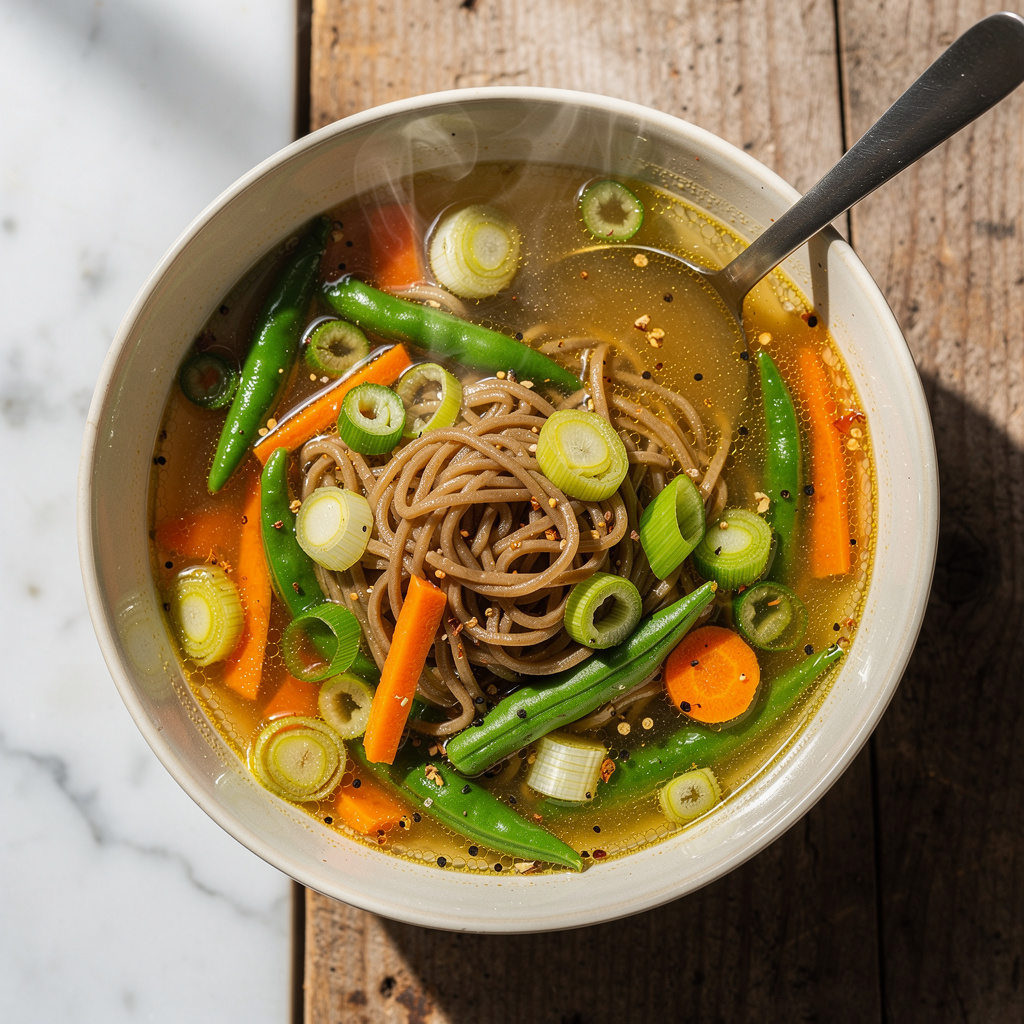 Thai Vegetable Noodle Soup