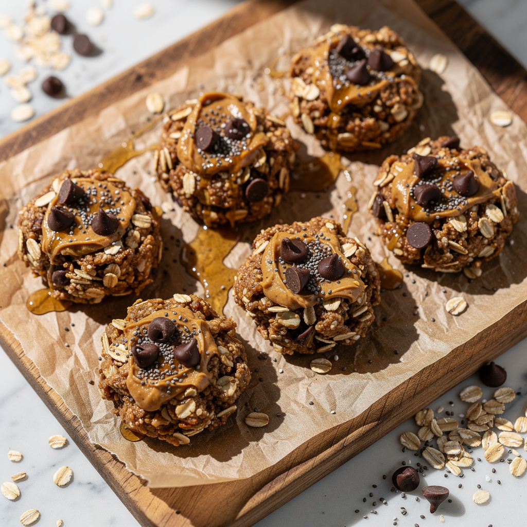 No-Bake Breakfast Cookies