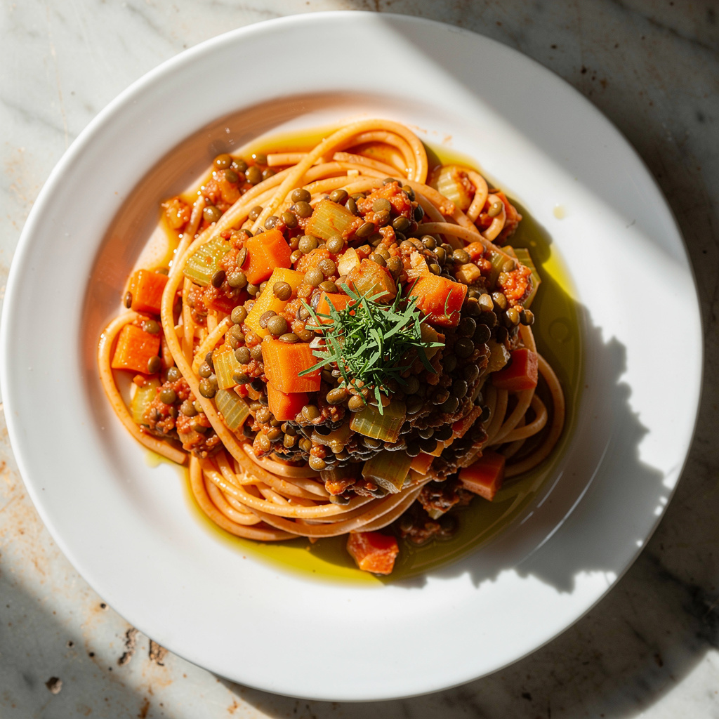 Lentil Bolognese