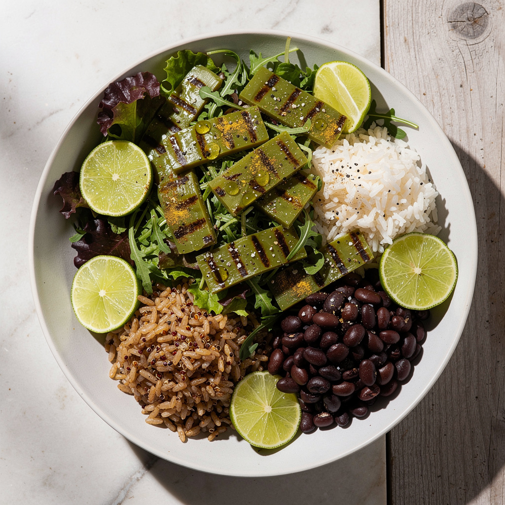 Grilled Nopales Salad (Cactus)