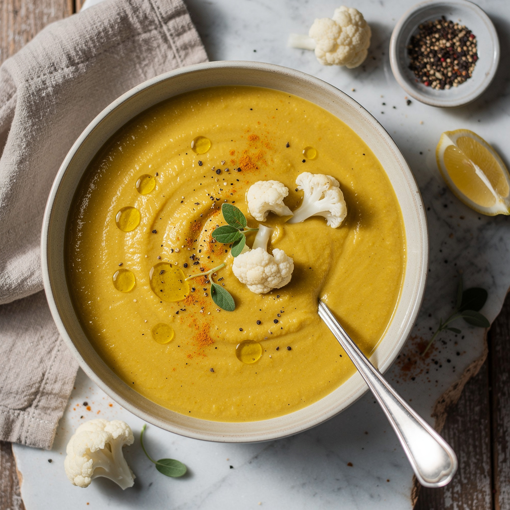 Instant Pot Anti-Inflammatory Cauliflower Soup