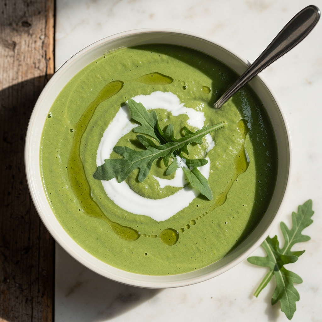 Creamy Arugula Soup