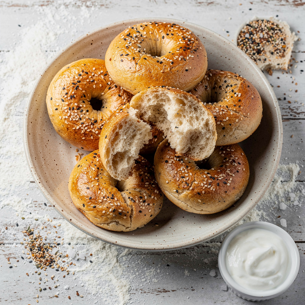 2 Ingredient Bagel (Air Fry)