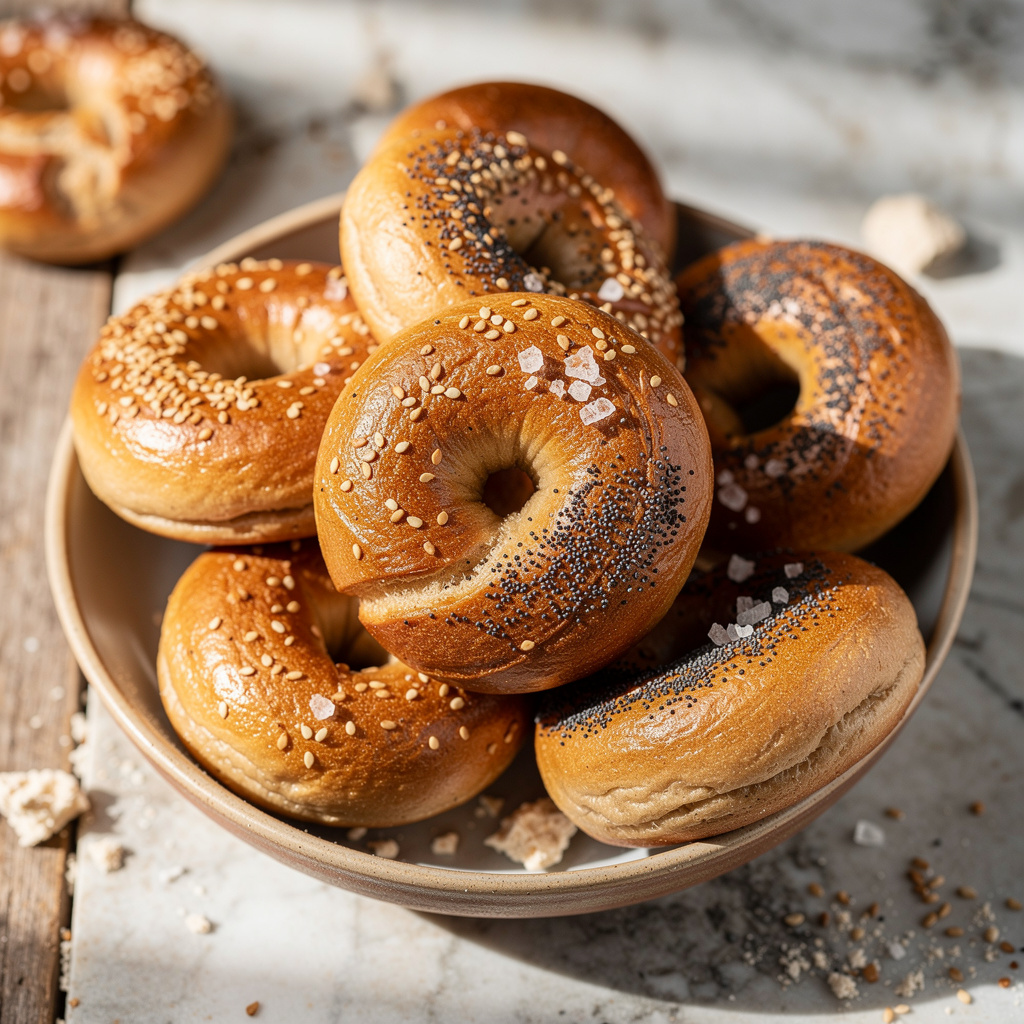 2 Ingredient Bagel (Baked)