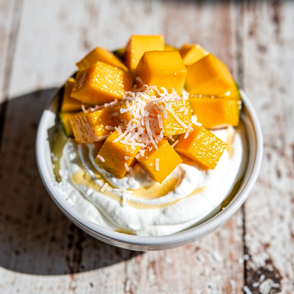 Tropical Yogurt Parfait Vegan