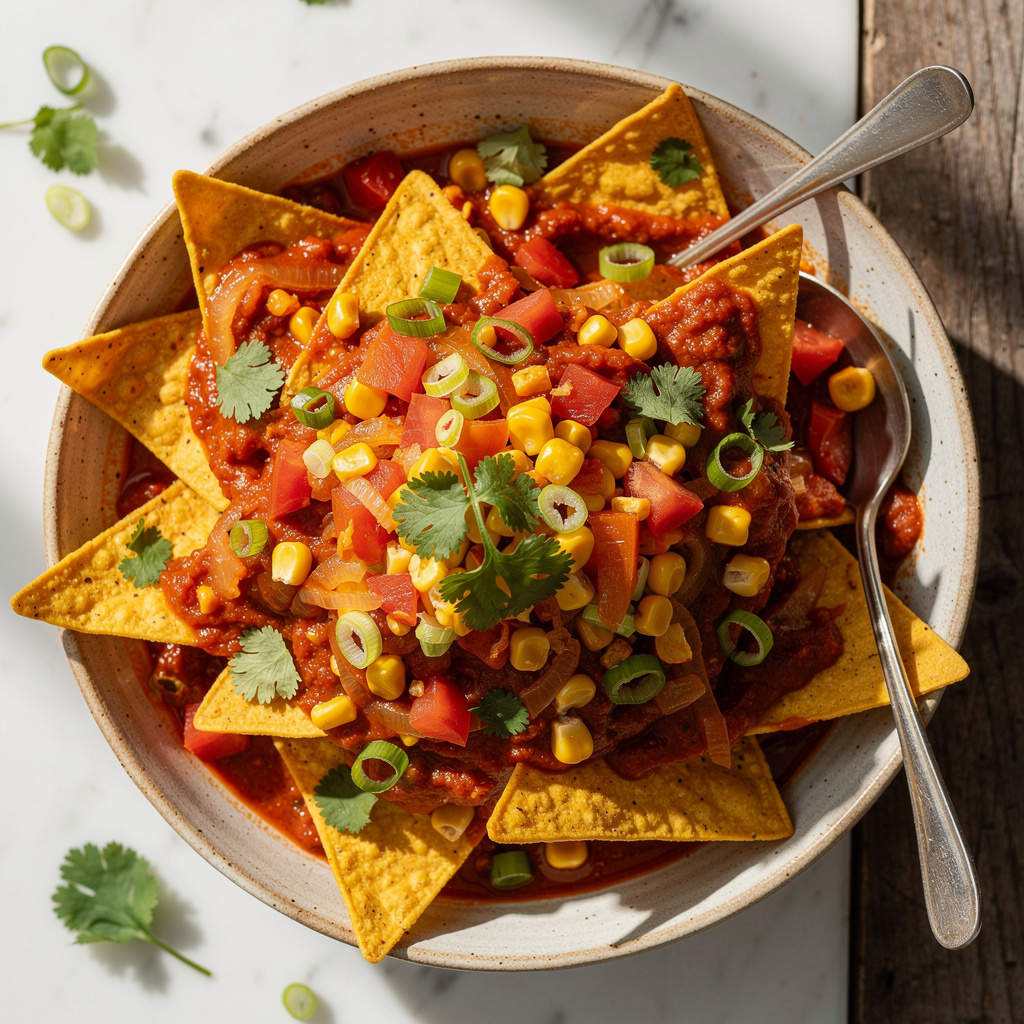 Vegan Chilaquiles