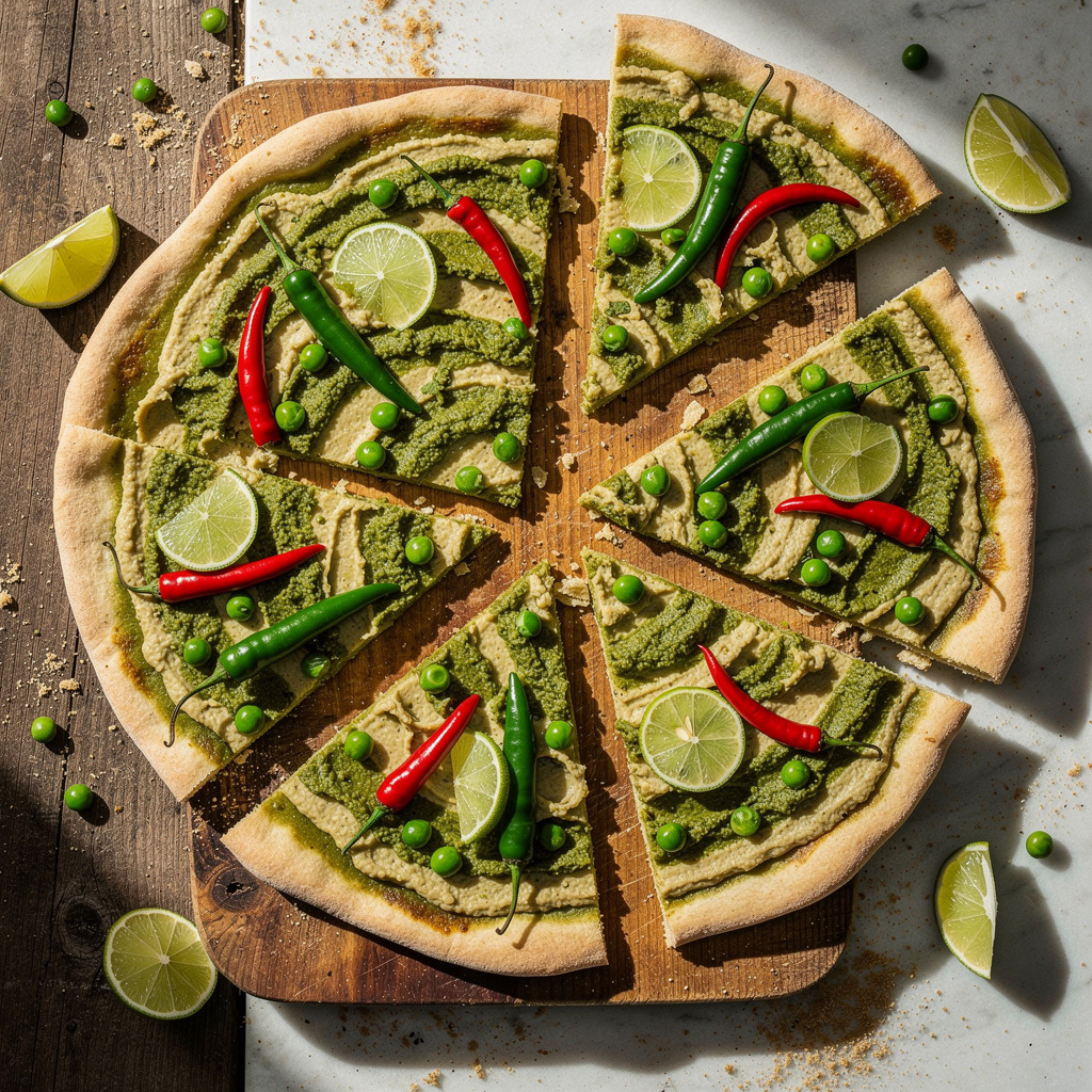 Thai Green Curry Pizza