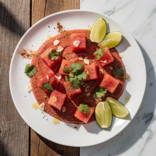 Chipotle-Watermelon Gazpacho