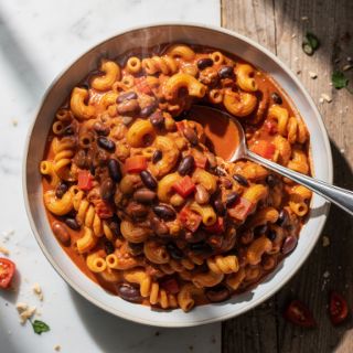Creamy Vegan Chili Mac