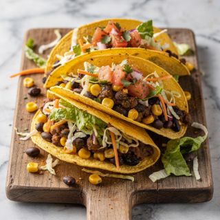 20-Minute Black Bean Tacos