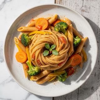 Microwave Pasta Primavera