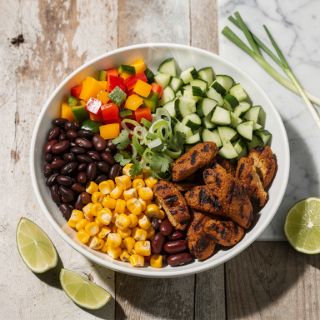 Taco Veggie Bean Bowl
