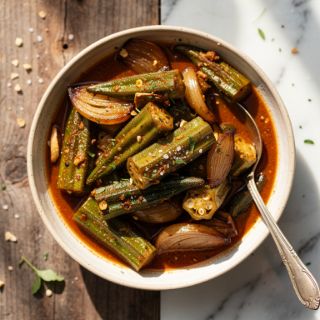 Bhindi Masala (Okra Curry)