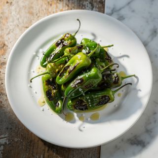 Blistered Shishito Peppers