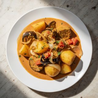 Instant Pot Eggplant & Potato Curry