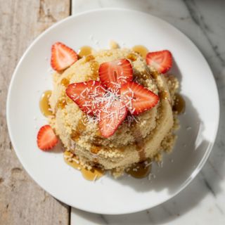 Strawberry Vanilla Couscous