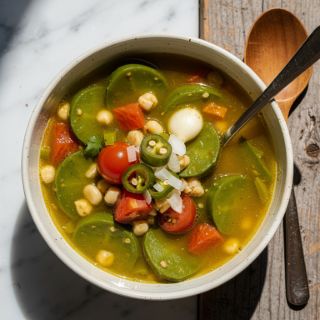 Nopal Cactus Soup