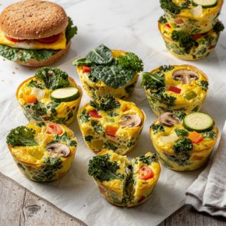 Kale Egg Breakfast Cups