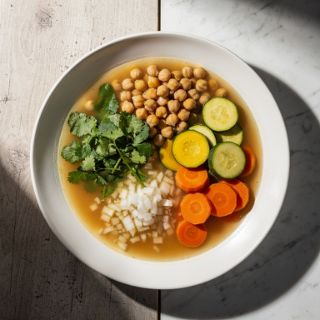 30-Minute Chickpea Pozole